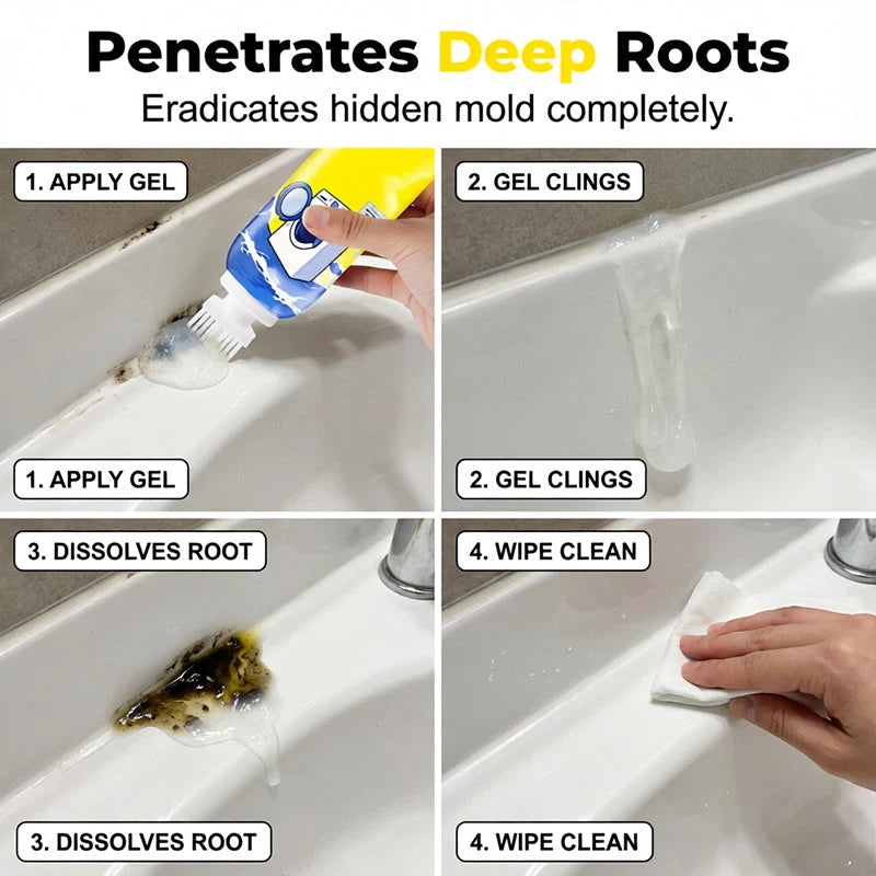 Mold Remover Gel for Grout & Silicone Seals