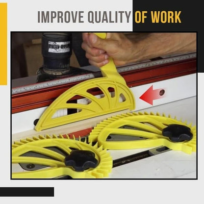 Woodworking Push Block with Safety Guide