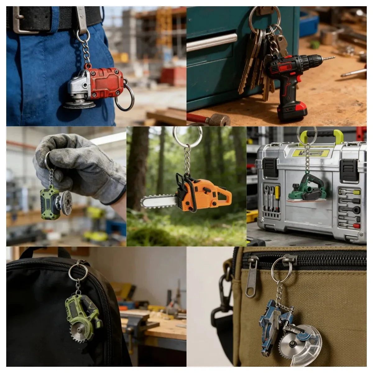 EdgeCraft™ Mini Grinder Keychain — compact, decorative, and always handy