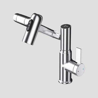 LUSTRAFLOW 360° Faucet with LED Temperature Display