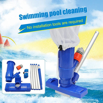 Pool & Pond Vacuum Set Underwater Cleaning