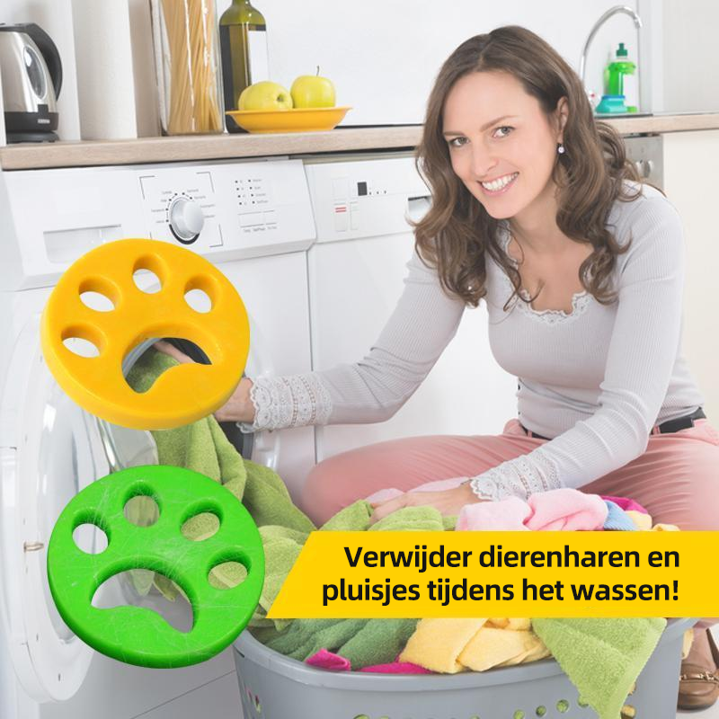 FurPaws Pet Hair Remover for Laundry 4-Pack Set