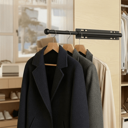 LuxHanger Valet Rod System for the Wardrobe