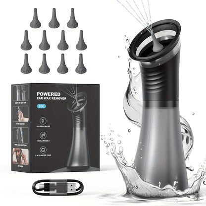 Electric Ear Cleaner with Dual Water Tank