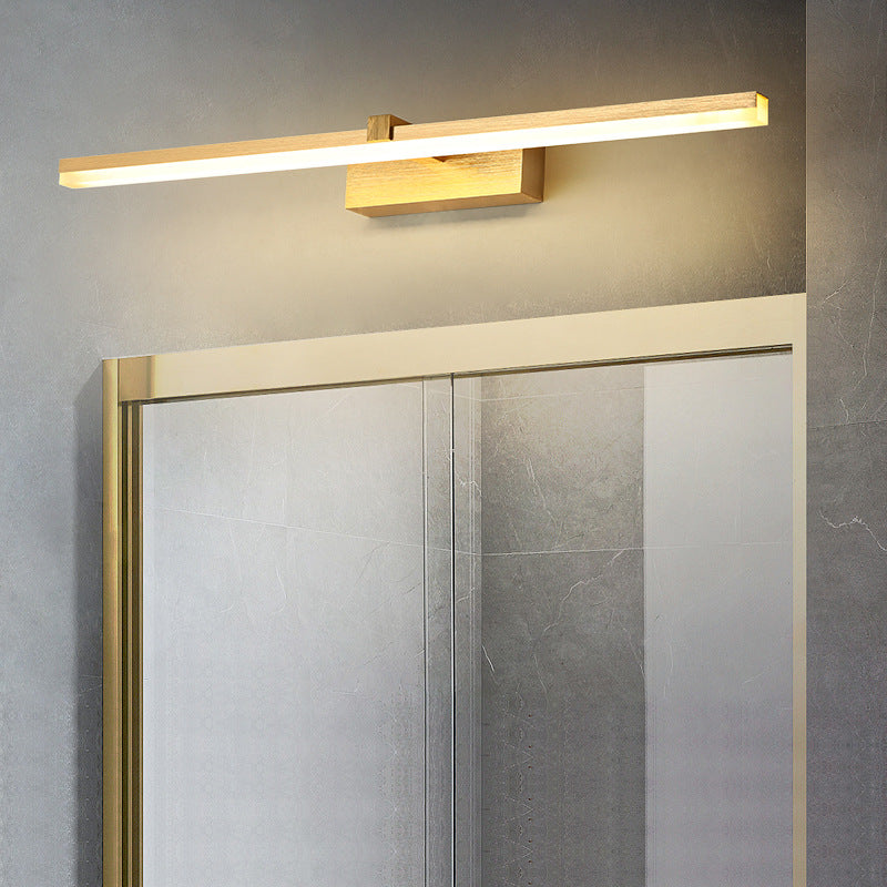 Golden LED Bathroom Lamp Modern Design