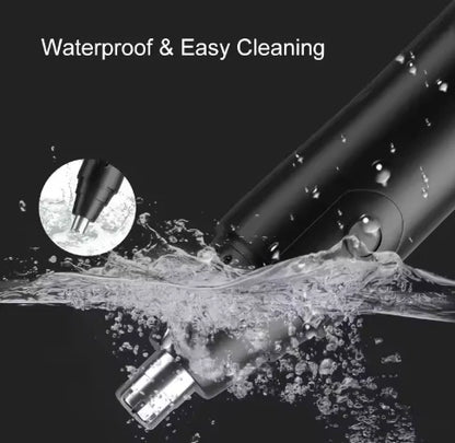 Electric waterproof LED nose hair trimmer