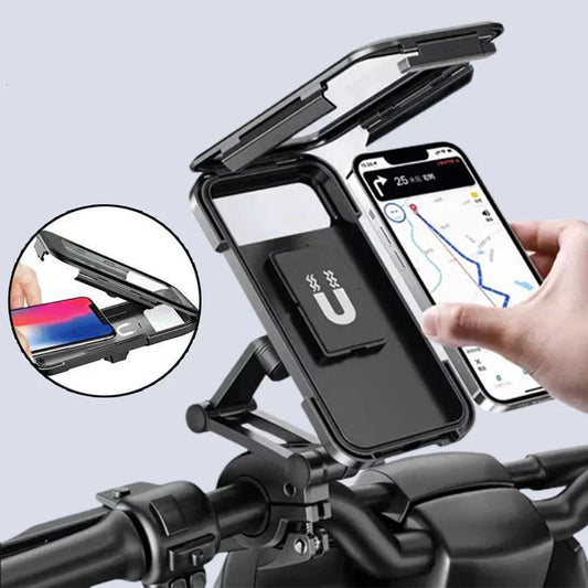 Bike Phone Mount with Wireless Charging