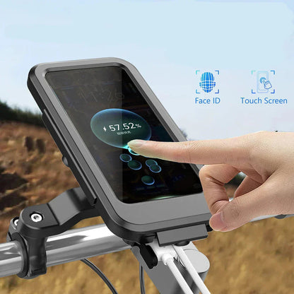 Bike Phone Mount with Wireless Charging