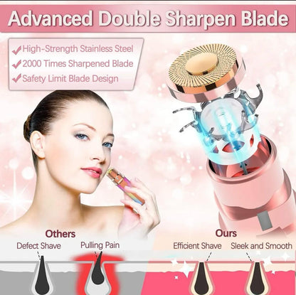 2-in-1 Eyebrow and Facial Hair Razor