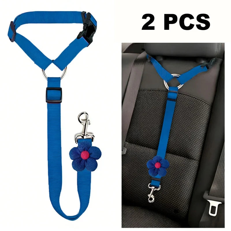 Dog Safety Harness & Leash 2-in-1