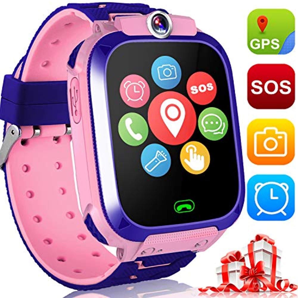 Kids GPS Smartwatch with SOS Button & Camera