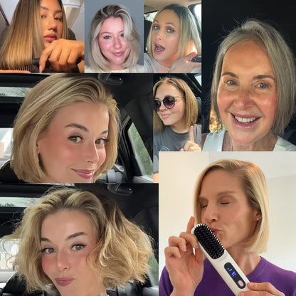 Thermal Styling Brush for Short Hair & Fringe