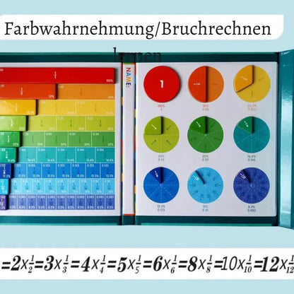 FractionMagnet – Playful Math Learning Set for Children Aged 6 and Up