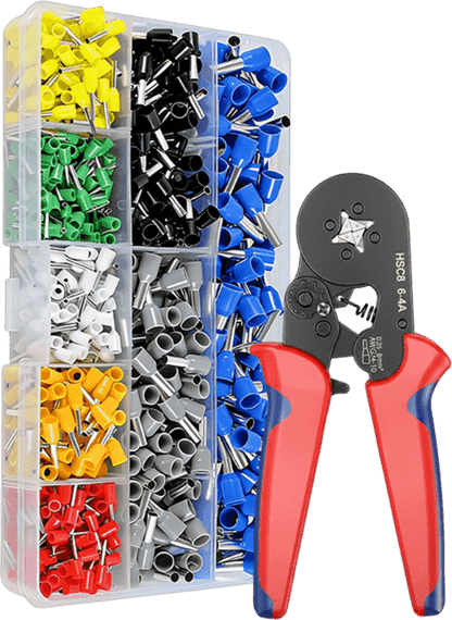 Ferrule Set with Crimping Tool