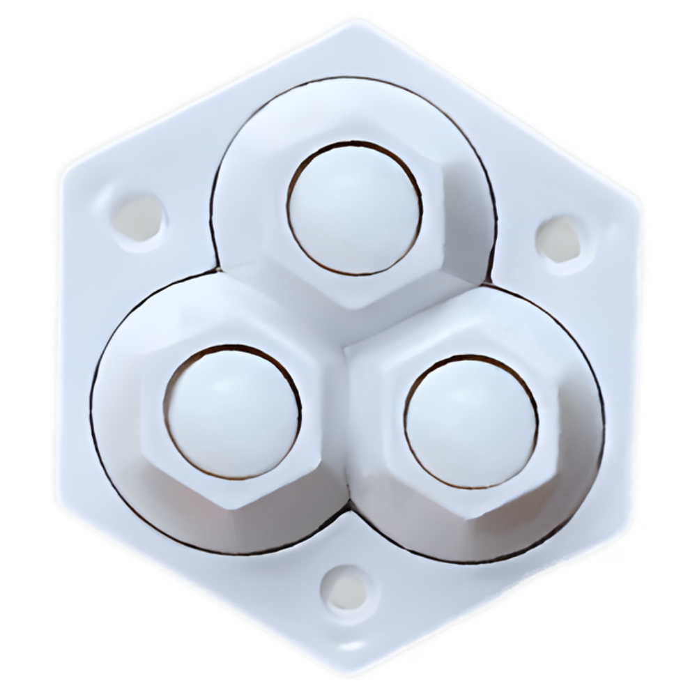 TriGlide 360° Furniture Casters with Ball Bearings