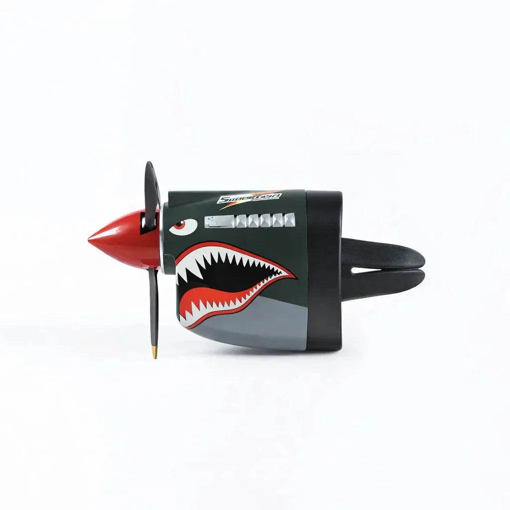 AeroLegend™ — Bring Your Car to Life and Turn Heads with Rotating Airplane Charm!