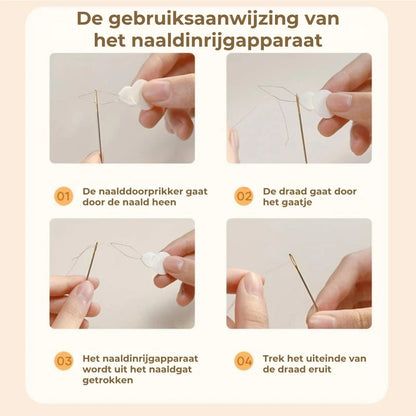 Magnetic Sewing Kit with Double-Layer Box