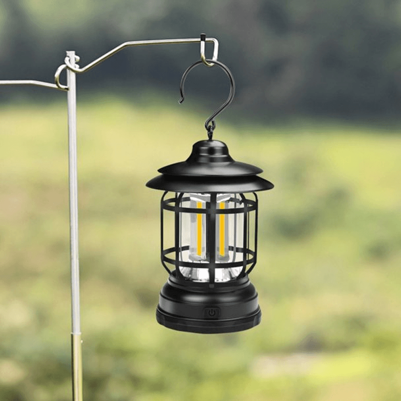 Retro LED Camping Lamp VintageGlow