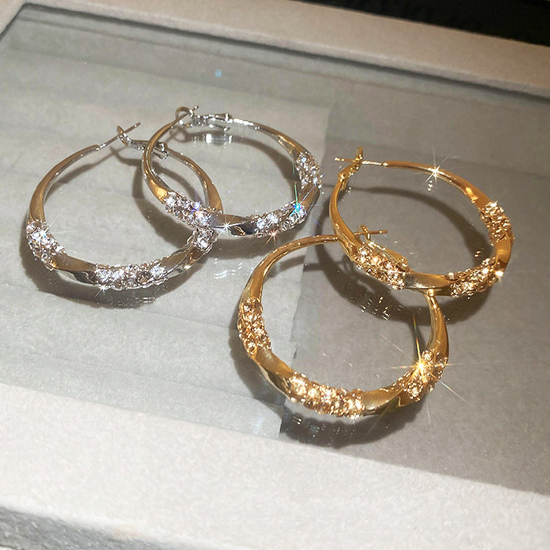 1+1 PAIR EXTRAS | LumiHoops – Timeless Hoops with Cubic Zirconia
