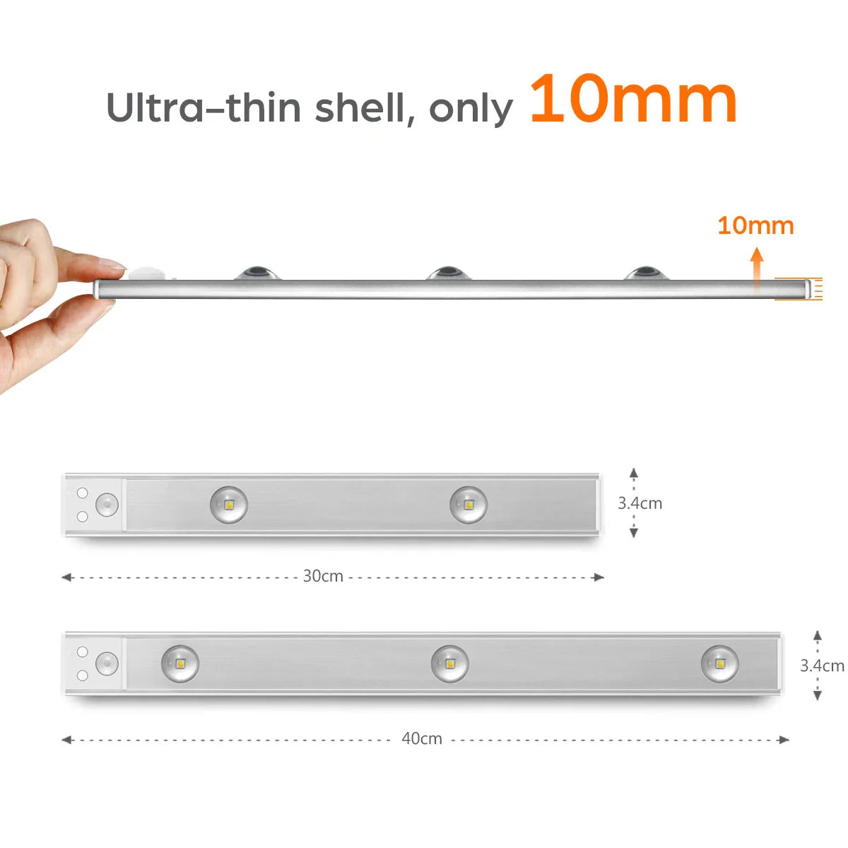 Rechargeable LED Under-Cabinet Spot with Magnets