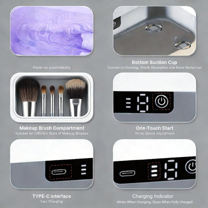 Ultrasonic Cleaner 360° for Jewelry and Dentures