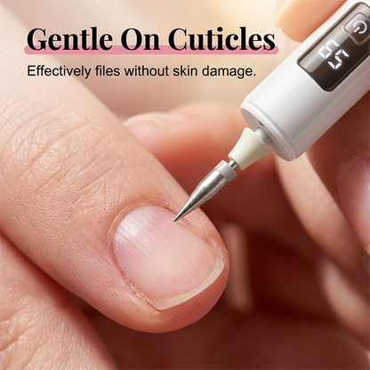 Electric Nail File with 4 Grinding Attachments