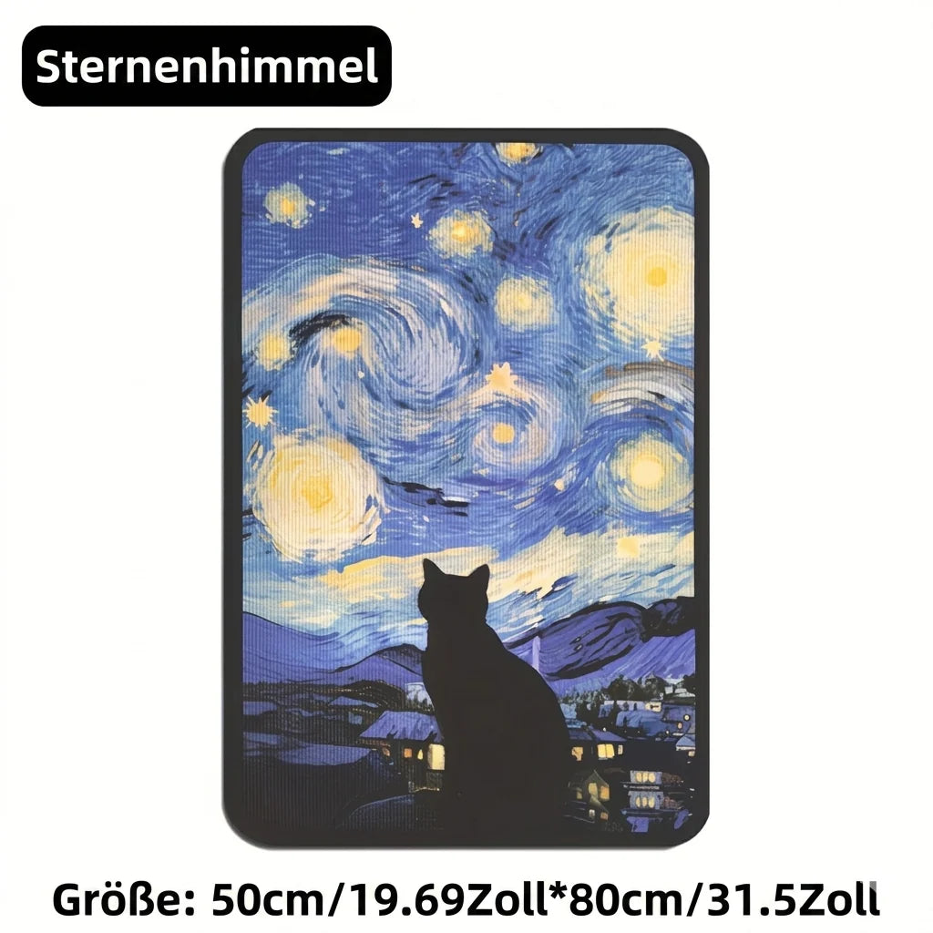Purrtrait™ Artistic Scratching Board for Cats