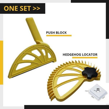 Woodworking Push Block with Safety Guide