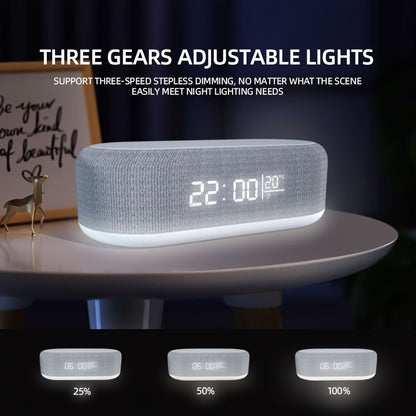 Wireless Charging Station | With Alarm Clock and Temperature Display