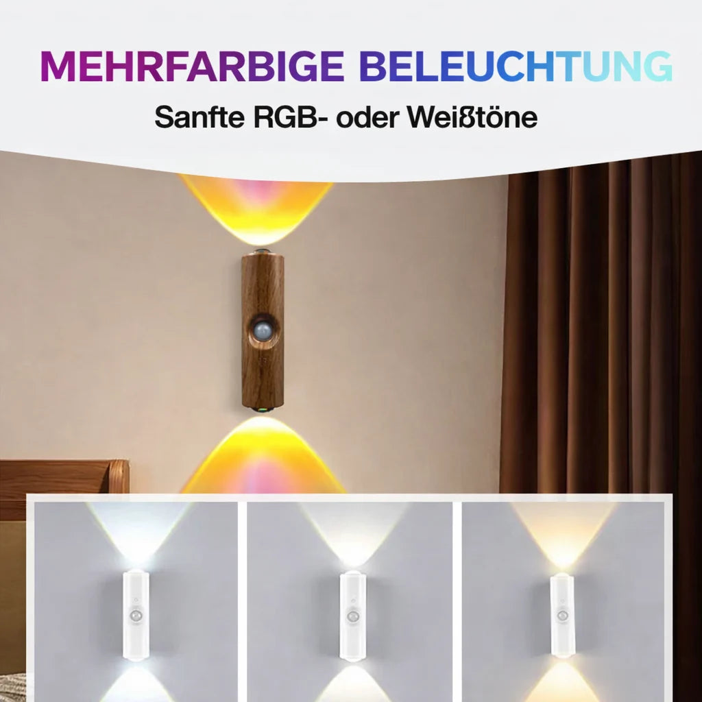 GlowAura™ — Transform Dark Rooms into Radiant Comfort Oases with Magical Color Variety and Smart Motion Detection