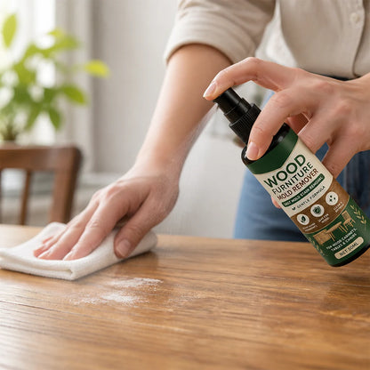 Fast-acting, wood-safe mold removal spray