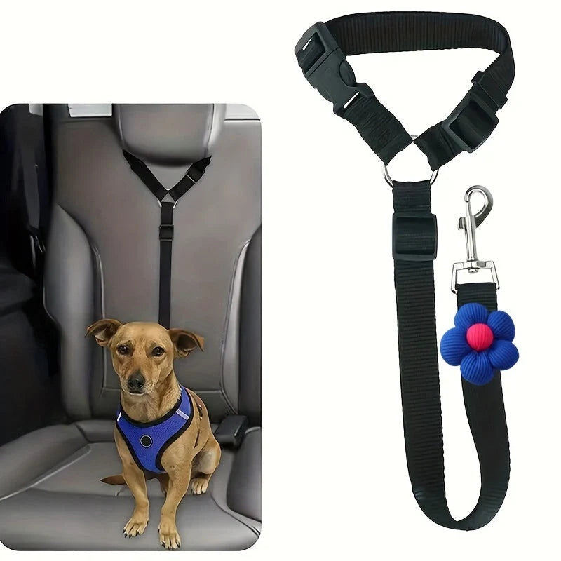 Dog Safety Harness & Leash 2-in-1