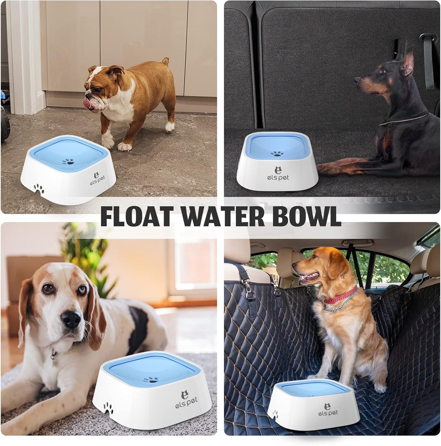 PawClean Anti-Drip Water Bowl for Dogs