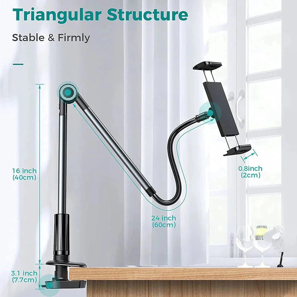 Gooseneck Stand for Tablet and Mobile Phone