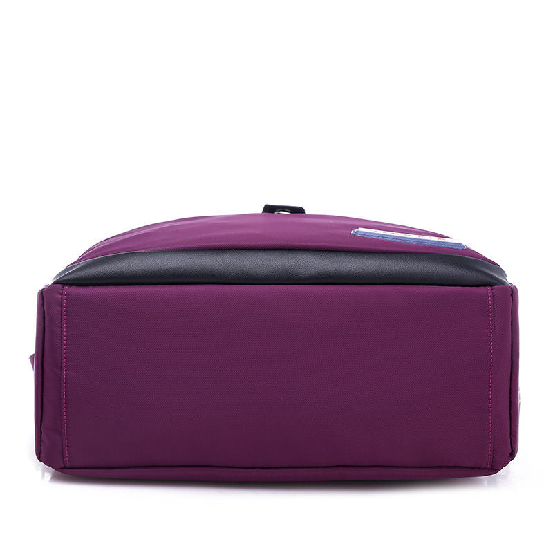 Nylon Crossbody Bag with Anti-Theft Protection