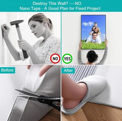 Nano Double-Sided Tape for Home & Office
