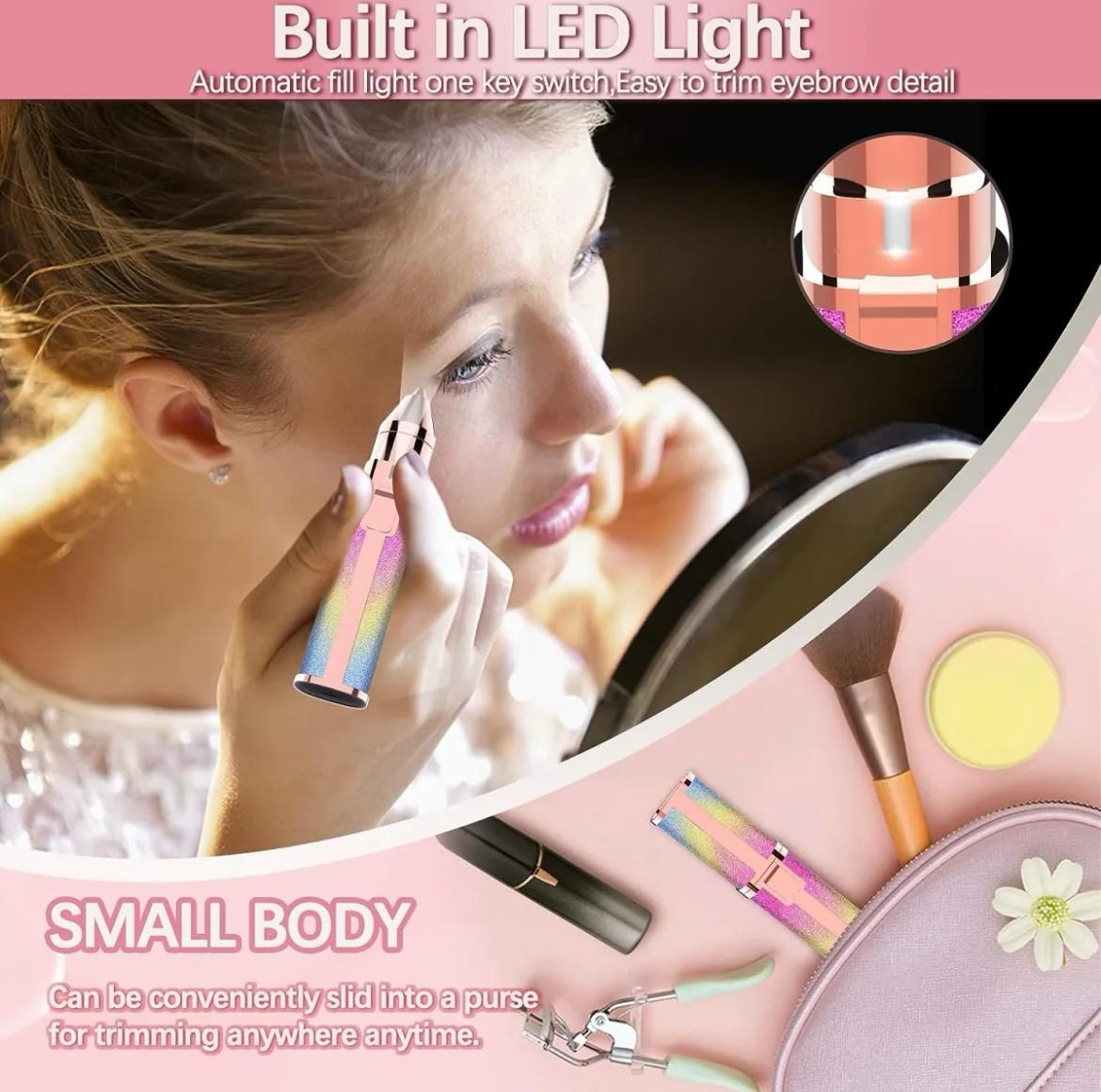 2-in-1 Eyebrow and Facial Hair Razor