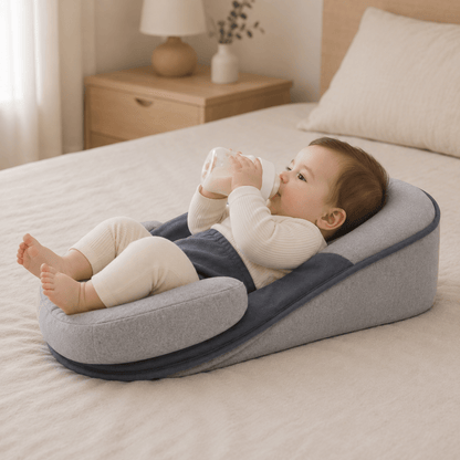 Ergonomic Baby Pillow with Gentle Incline