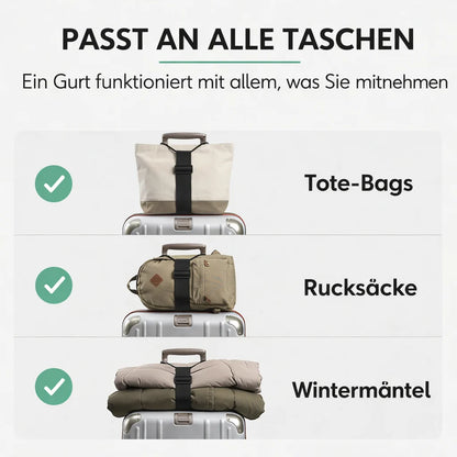GripTether™ — Never run after your bag again and travel relaxed