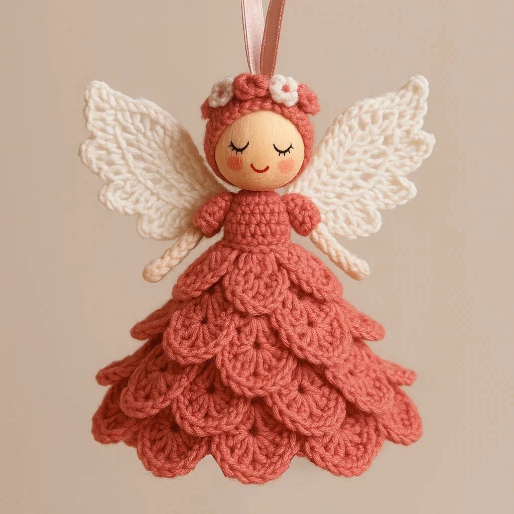 HerzFaden Angel – Crochet Peace into Every Stitch