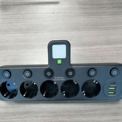 PowerNest Extension Lead with USB Ports & Switches