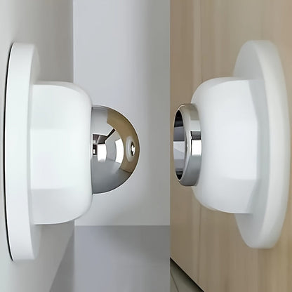 Magnetic Door Stopper Without Drilling