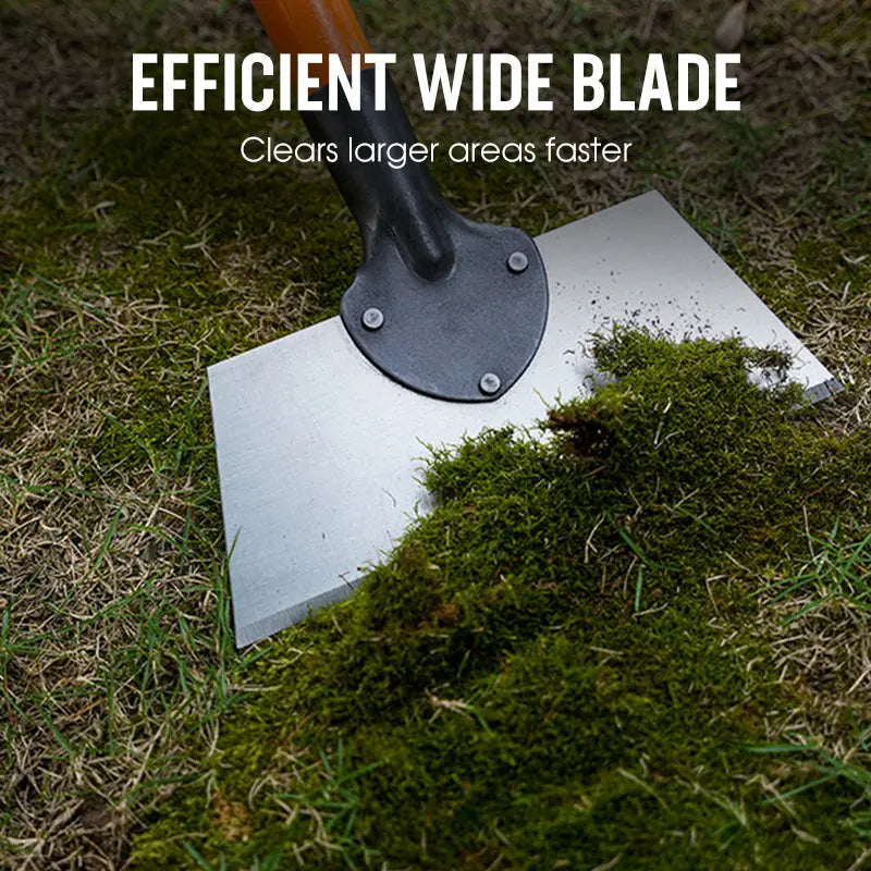 Weed Puller with Wide Steel Blade