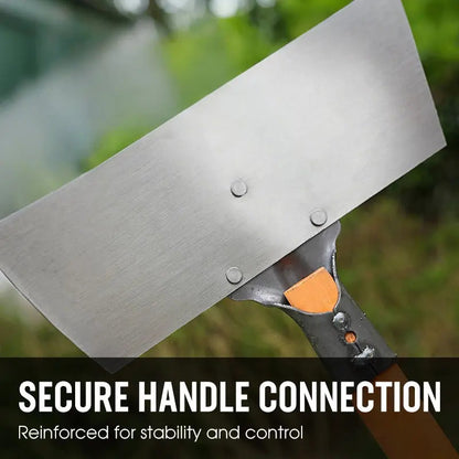 Weed Puller with Wide Steel Blade