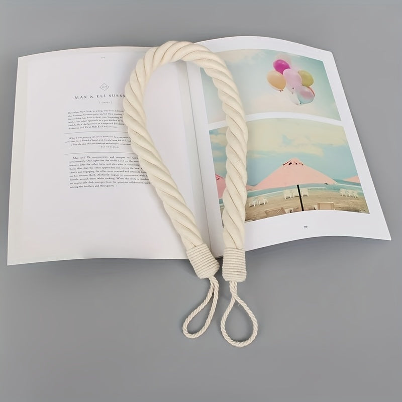 Retro Rope Door Stopper — No Drilling Required