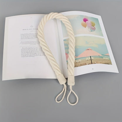 Retro Rope Door Stopper — No Drilling Required