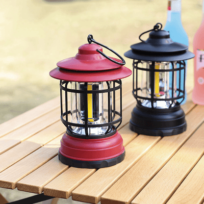 Retro LED Camping Lamp VintageGlow
