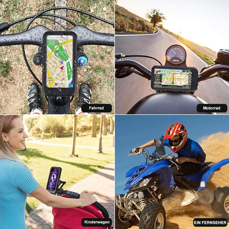Bike Phone Mount with Wireless Charging
