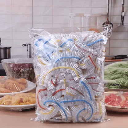 Elastic cling film covers 1000 pieces made of PE