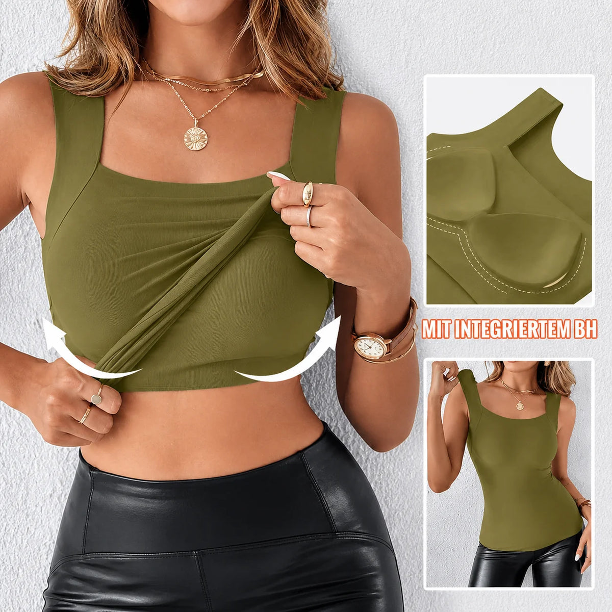 VivaCurve™ Tank Top — Finally carefree: Comfortable support that keeps up with your everyday life